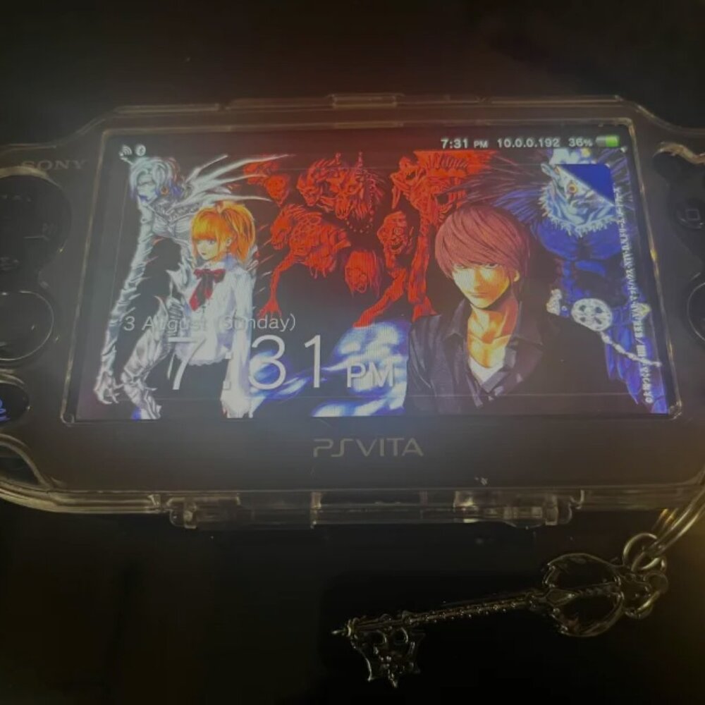 PS Vita OLED PCH-1000(Modded) With SD2VITA and 64GB Micro SD